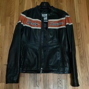 VINTAGE Harley Davidson Leather Motorcycle Jacket